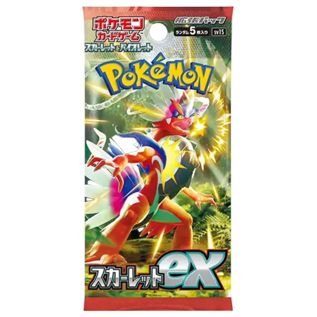 Pokemon Scarlet EX SV1S Japanese Booster