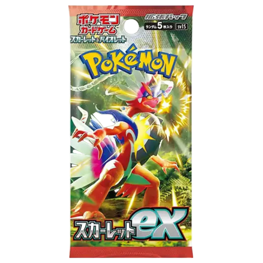 Pokemon Scarlet EX SV1S Japanese Booster