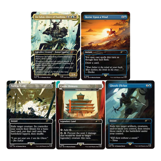 Magic the Gathering Secret Lair x PlayStation: Ghost of Tsushima