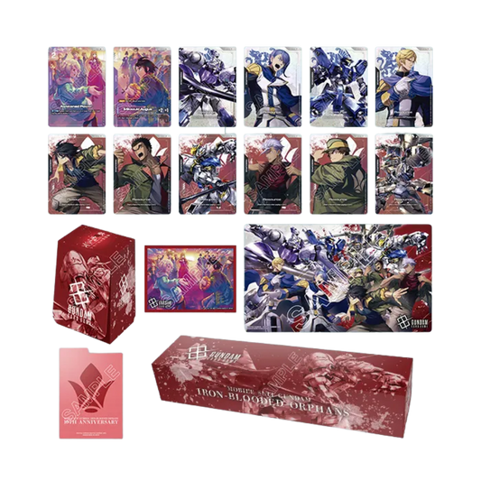 Gundam Card Game: Premium Accessory Set - Mobile Suit Gundam IRON- (PB02)