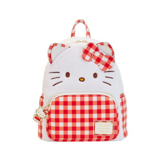 Sanrio by Loungefly Mini Backpack Hello Kitty Gingham Cosplay