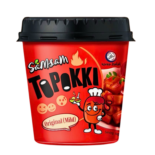 Samsam Topokki Cups Korea Original Mild Flavour 120g