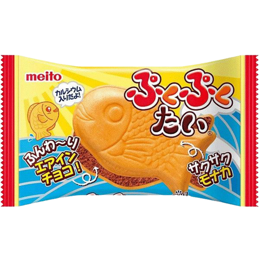Meito Puku Puku Tai Aerated Chocolate (Japan) 17g