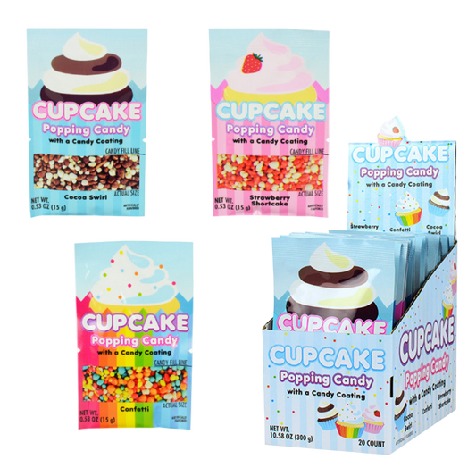 Cupcake Popping Candy