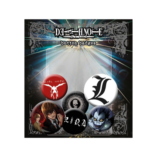 Death Note Pin Badges