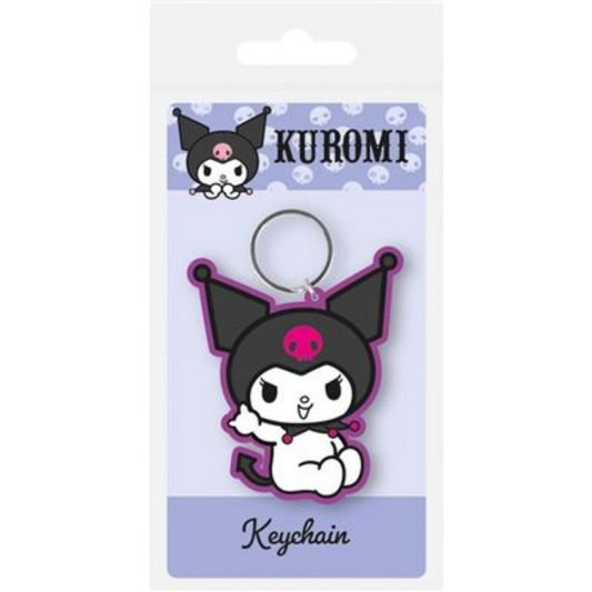KUROMI (ROCKING) PVC KEYCHAIN