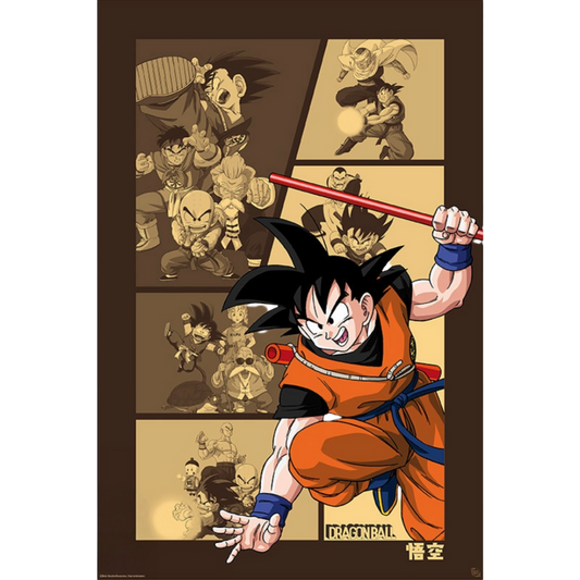 Dragon Ball Goku Retro Maxi Poster