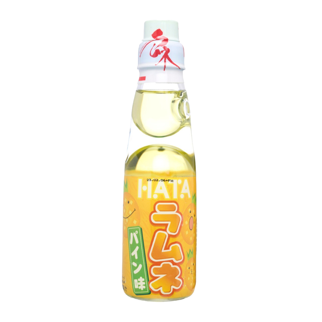 Hatakosen Ramune Soda - Pineapple Flavour 200ml