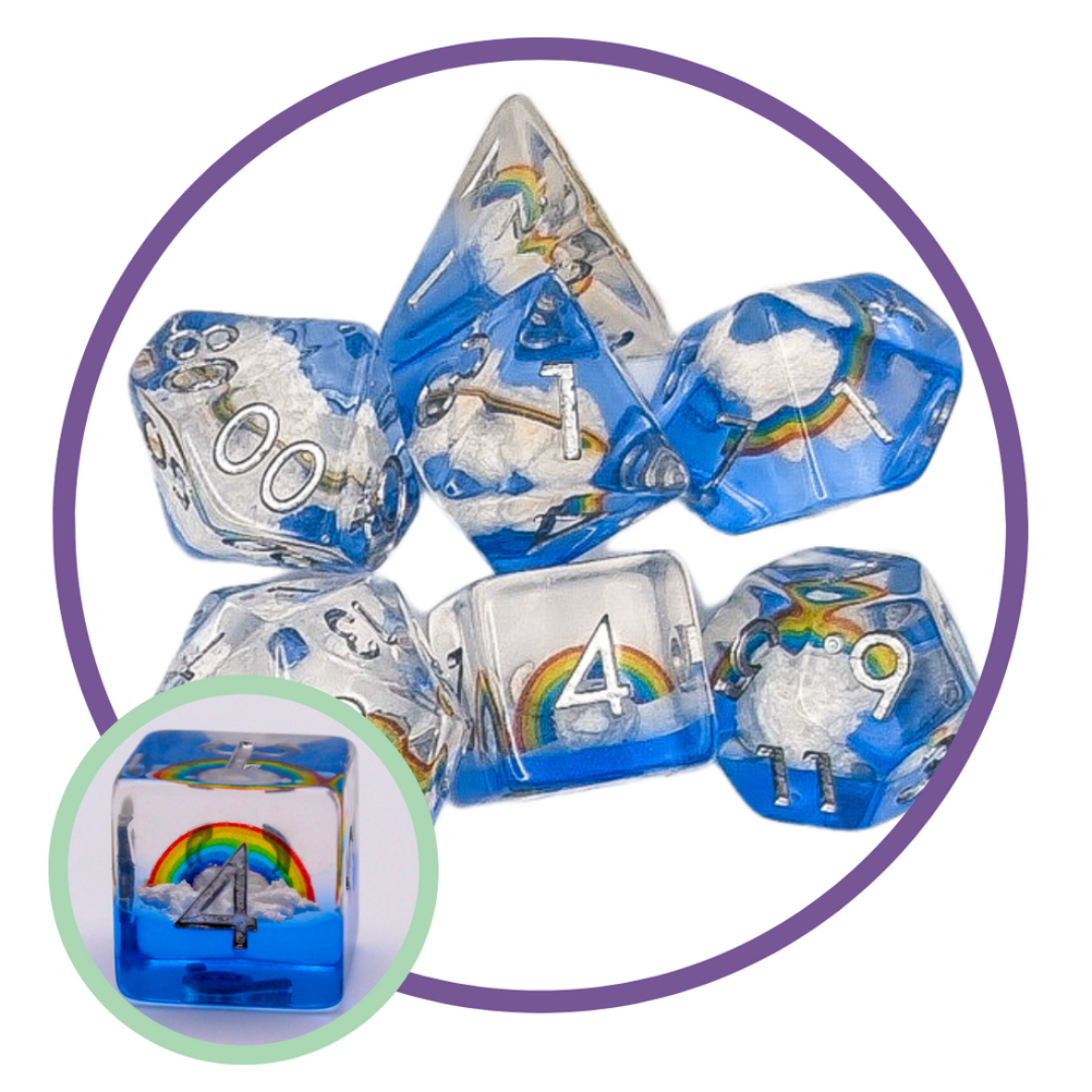 Cloudy Dream Dice Set