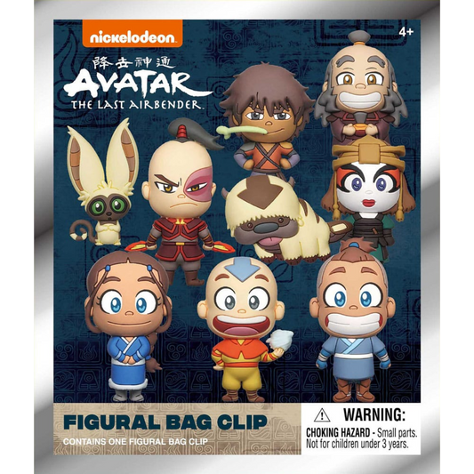 Avatar: The Last Airbender 3D PVC Bag Clips Series 1