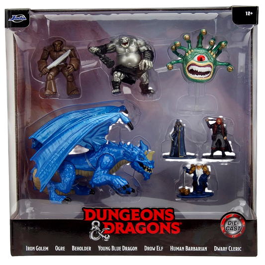 Dungeons & Dragons Die Cast Figure Set