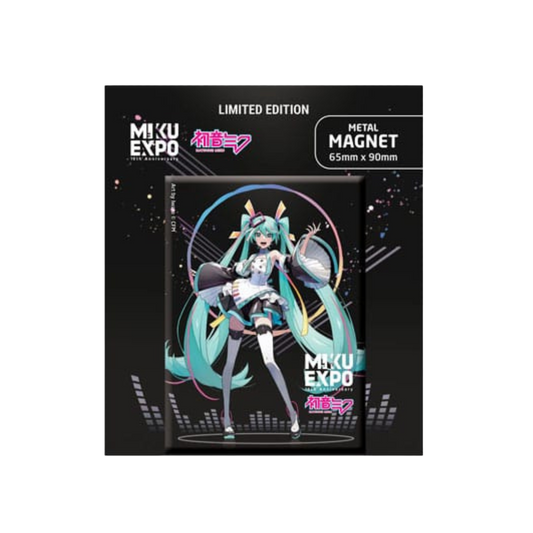 Hatsune Miku Fridge Magnet Miku Expo 10th Anniversary Art by Iwato Ver. Limited Edition