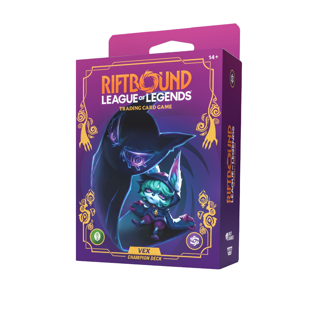 Riftbound: League of Legends TCG - Set Three: Unleashed Champion Deck - Vex