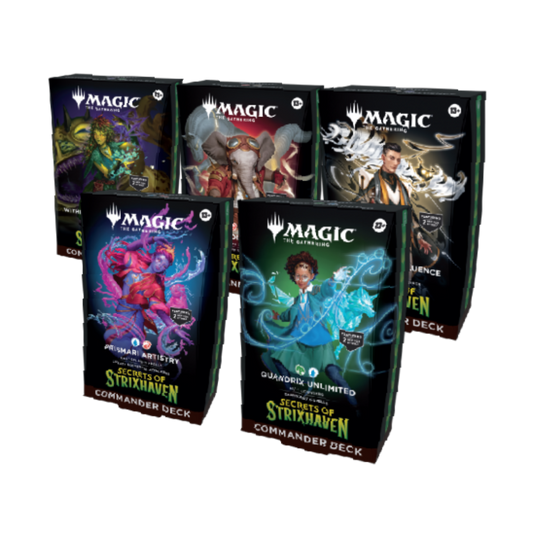 Magic: The Gathering- Secrets Of Strixhaven Commander Deck