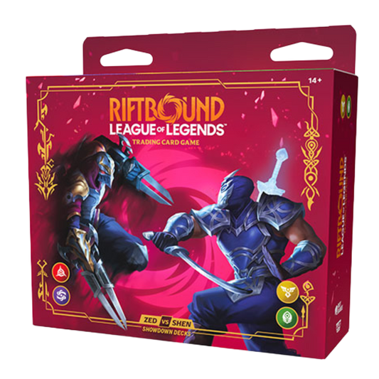 Riftbound: League of Legends TCG - Set 4: Vendetta - Showdown Decks - Zed vs Shen