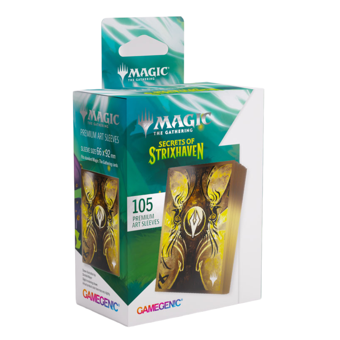 Gamegenic Magic: The Gathering Secrets of Strixhaven Premium Art Sleeves - Silverquill