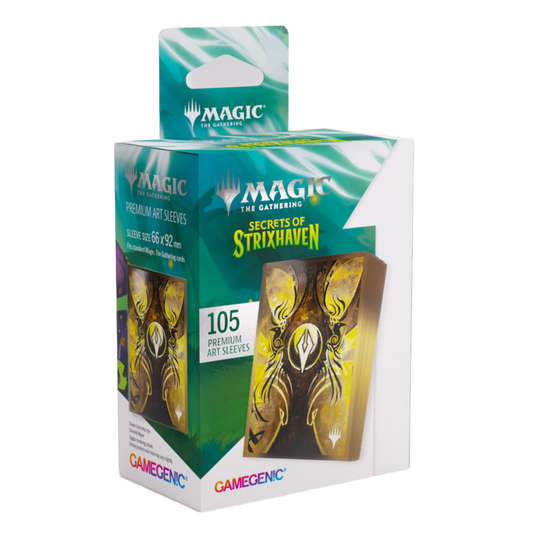 Gamegenic Magic: The Gathering Secrets of Strixhaven Premium Art Sleeves - Silverquill