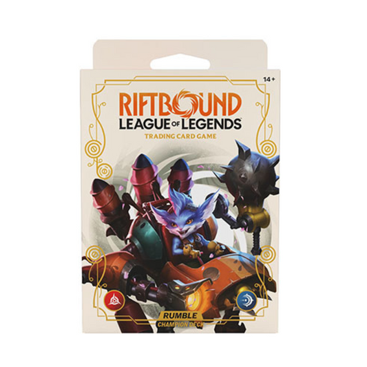 Riftbound: League of Legends TCG - Set Two: Spiritforged Champion Deck - Rumble