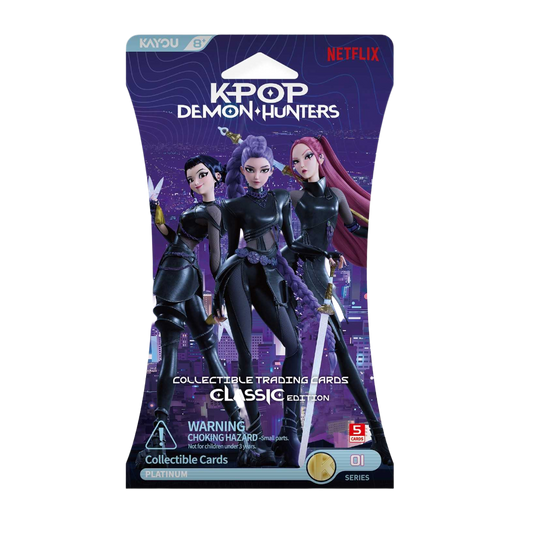 KAYOU K-Pop Demon Hunters-Collectible Trading Cards-Classic Edition Blister-001-EMEA-Series 1-A