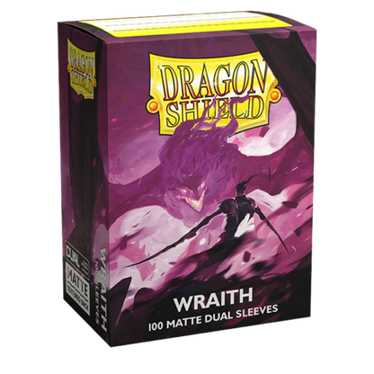 Dragon Shield - Dual Matte Standard Size Sleeves 100pk - Wraith
