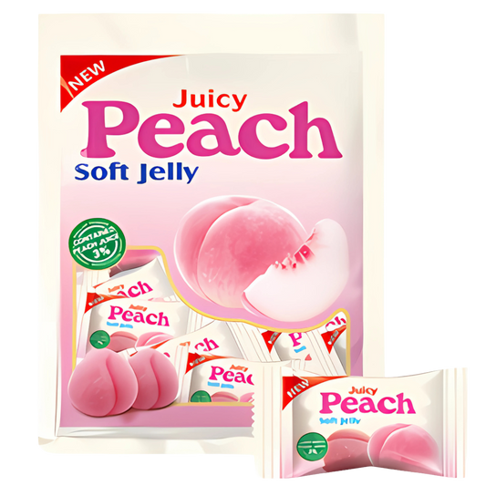Juicy Peach Flavour Soft Jelly