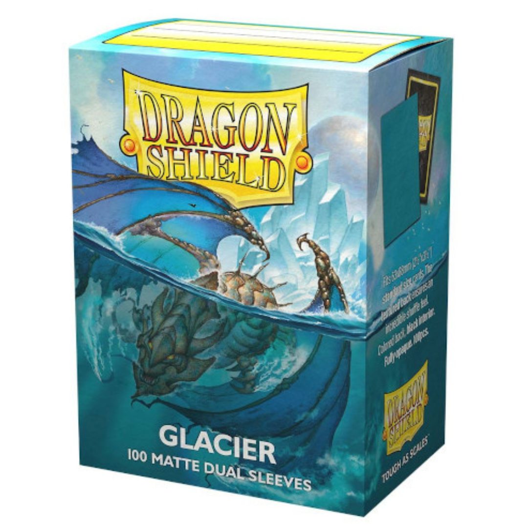 Dragon Shield - Dual Matte Standard Size Sleeves 100pk - Glacier