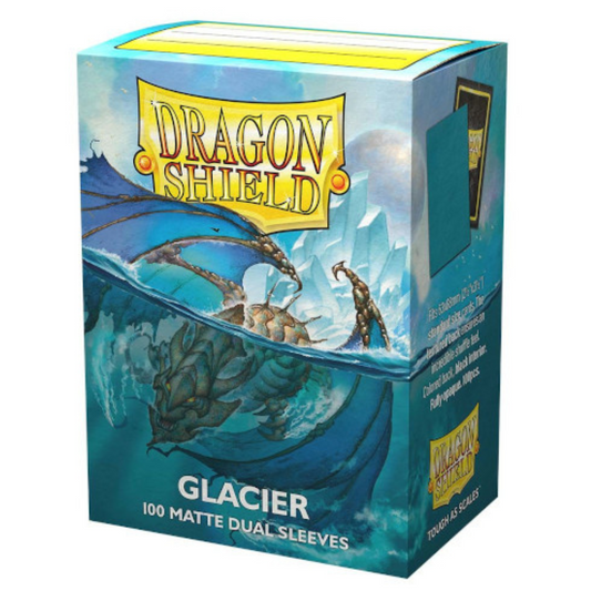 Dragon Shield - Dual Matte Standard Size Sleeves 100pk - Glacier
