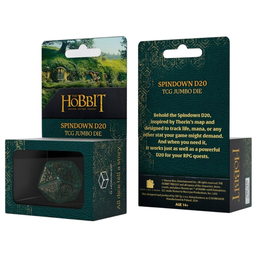 The Hobbit: Jumbo Spindown D20 - Verdant