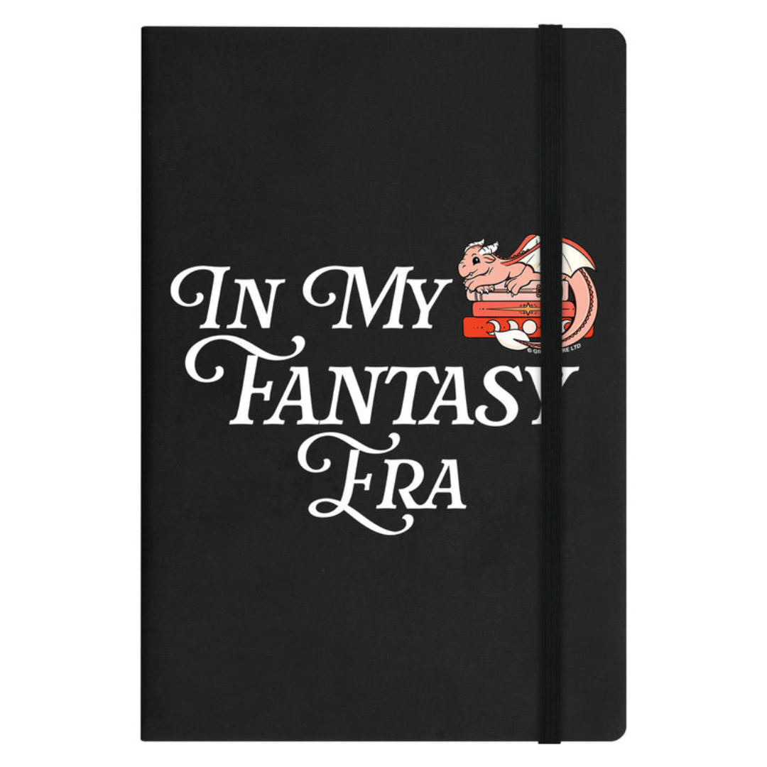 In My Fantasy Era Black A5 Hard Cover Notebook