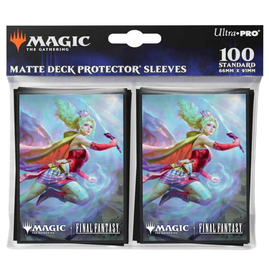 Magic: The Gathering - Final Fantasy 100ct Deck Protector Sleeves Commander C