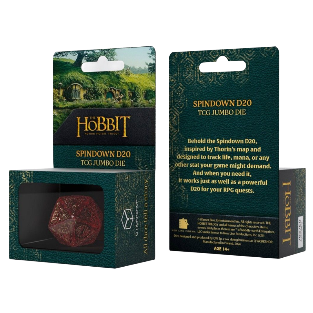The Hobbit: Jumbo Spindown D20 - Ember