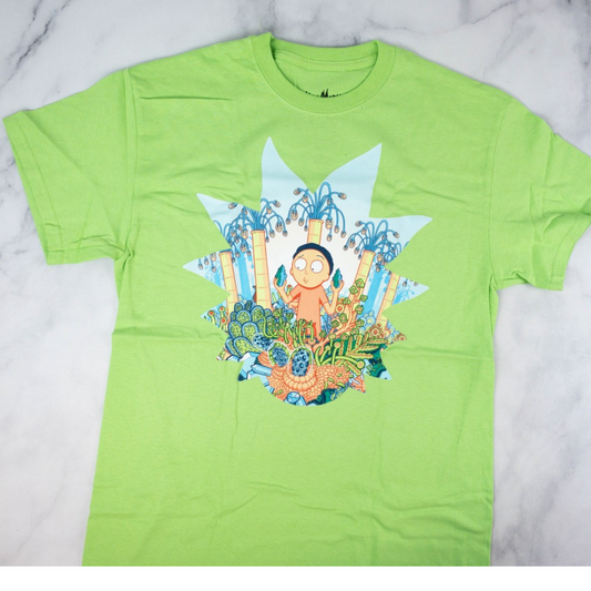Rick and Morty Green T-shirt