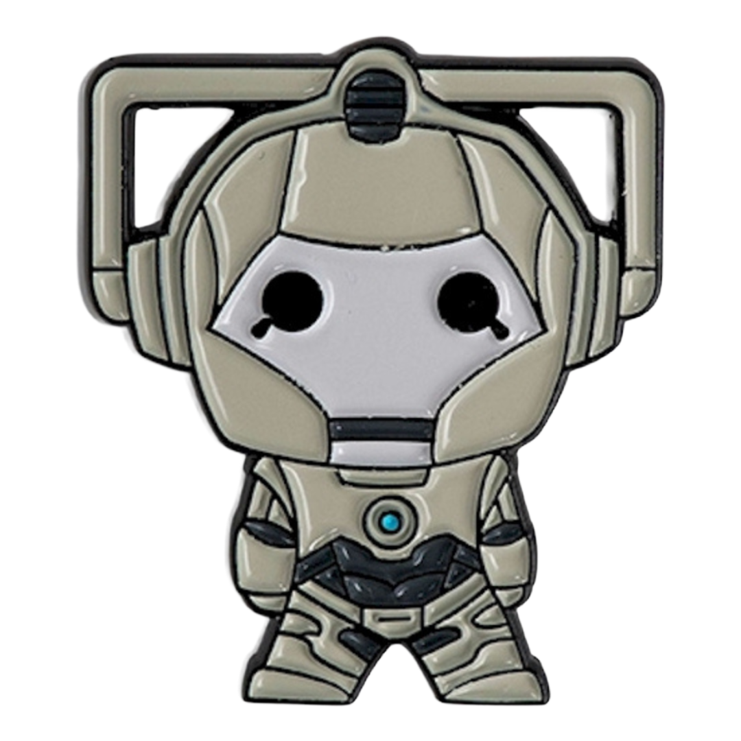 Doctor Who Hero Collector Pin Badge Cyberman