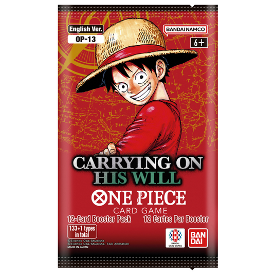One Piece TCG (OP-13) Carrying On His Will Booster Pack