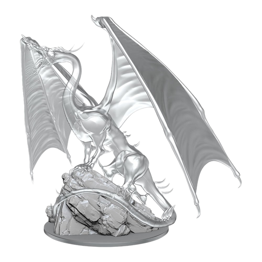 WizKids - D&D Nolzurs Marvelous Miniatures: Young Emerald Dragon - Wave 17