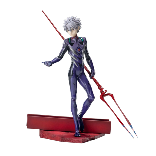 Evangelion: 3.0+1.0 Thrice Upon a Time Luminasta PVC Statue Kaworu Nagisa x Spear of Longinus 21 cm