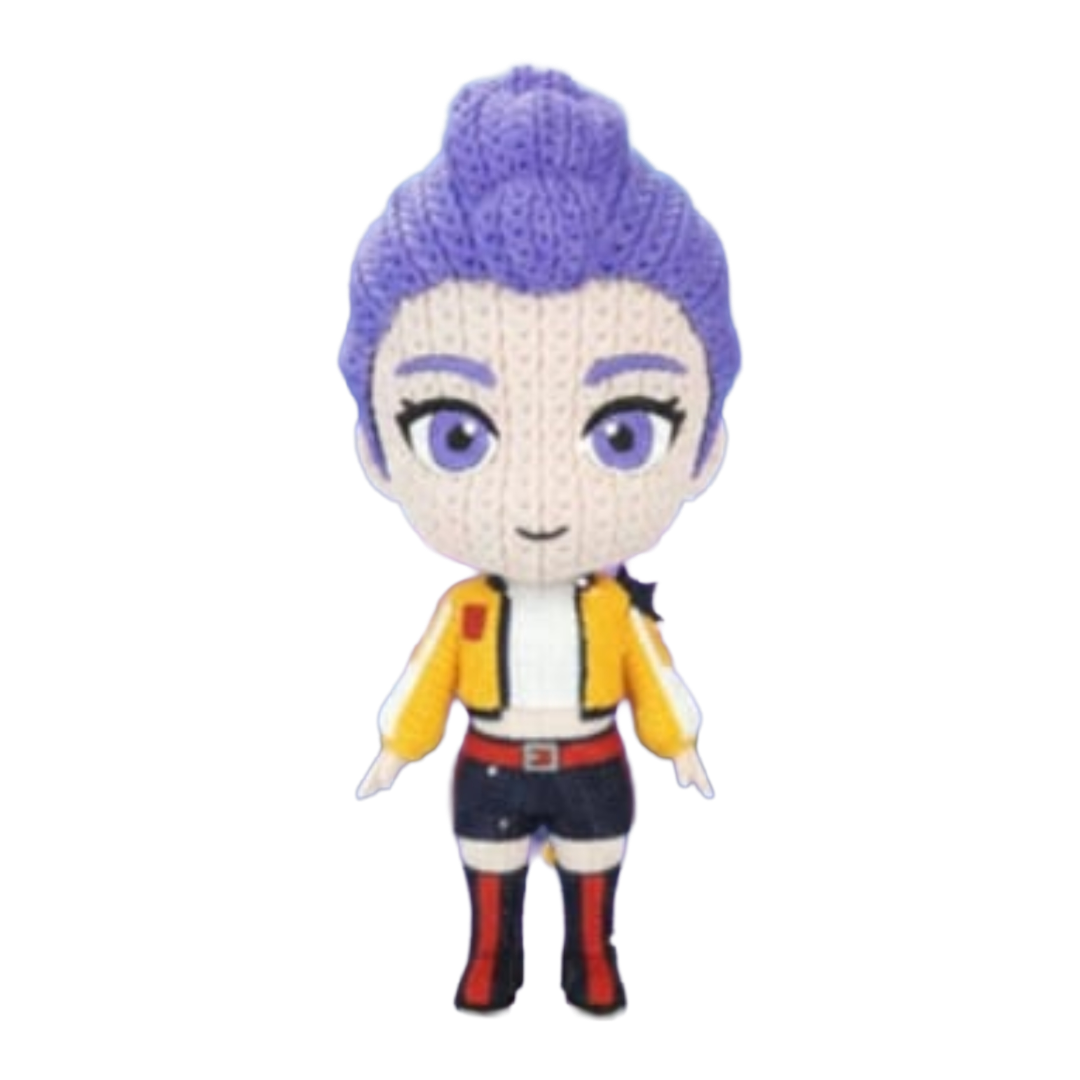 Rumi - Huntrix K-Pop Demon Slayer - Crochet Character