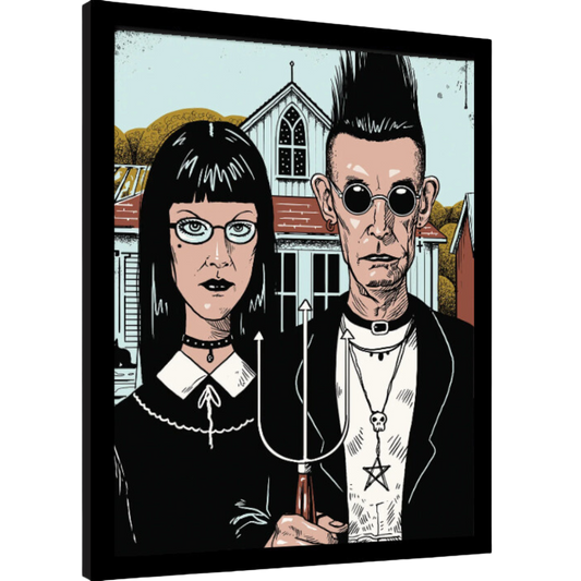 American goth poster