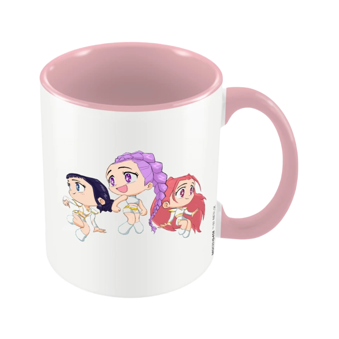 K-POP DEMON HUNTERS (HUNTRIX CHIBI) COLOURED INNER POD MUG