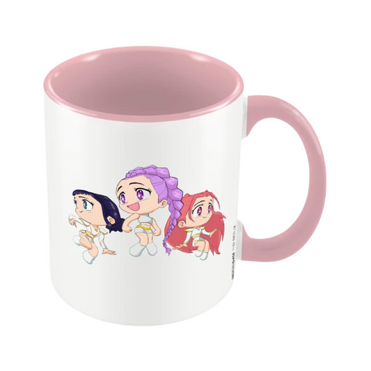K-POP DEMON HUNTERS (HUNTRIX CHIBI) COLOURED INNER POD MUG