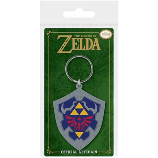 THE LEGEND OF ZELDA (HYRULIAN SHIELD) PVC KEYCHAIN