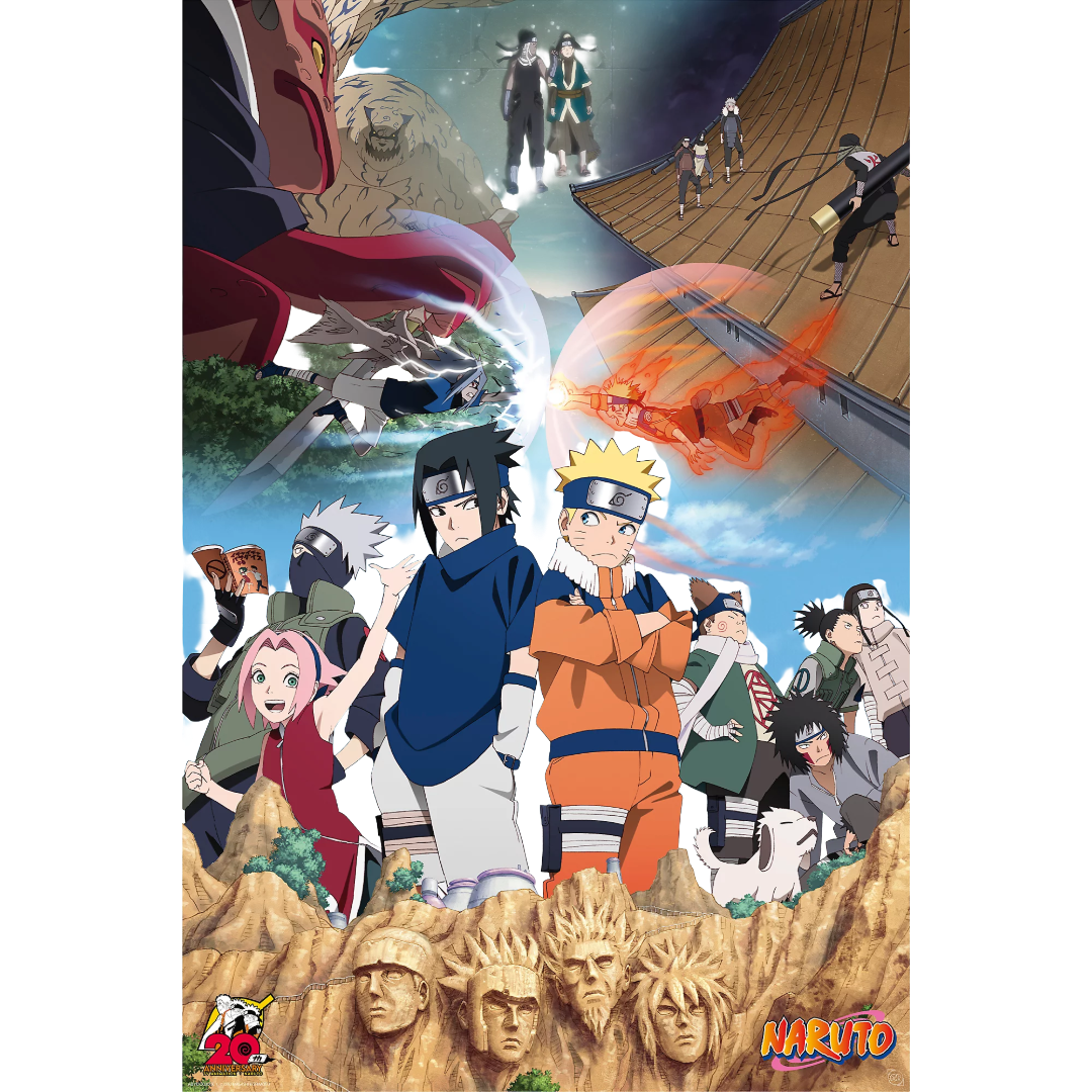 Naruto Will of Fire Maxi Poster
