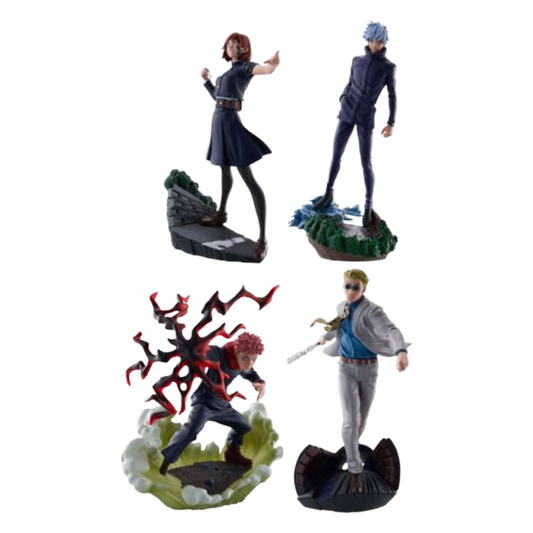 Jujutsu Kaisen Petitrama Series Trading Figure 3-Set Jujutsu Kaisen Series Vol.2 Setn 9 cm