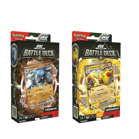 Pokémon TCG: Lucario and Ampharos EX Battle Deck