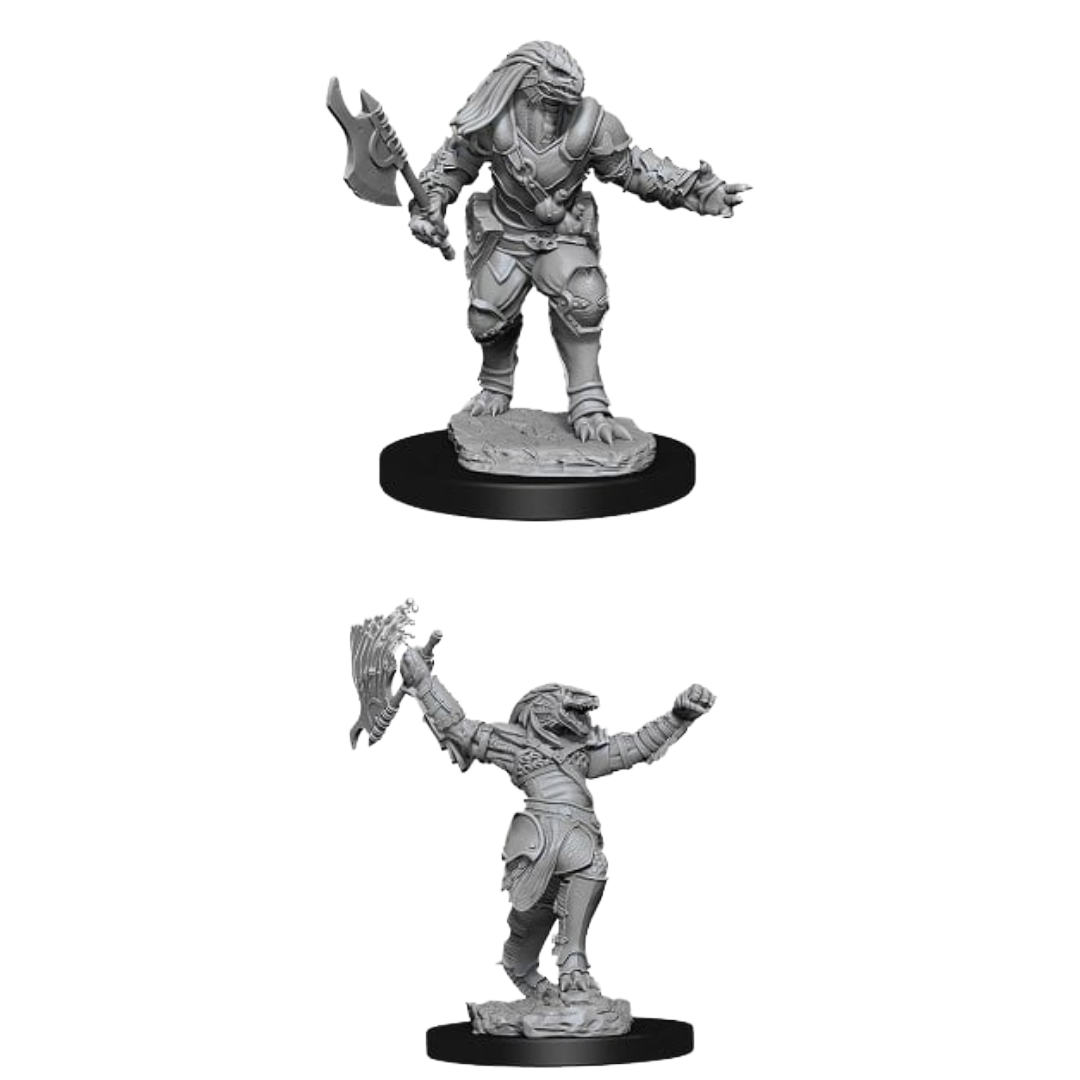 Wizkids - D&D Nolzurs Marvelous Miniatures: Female Dragonborn Fighter - Wave 11