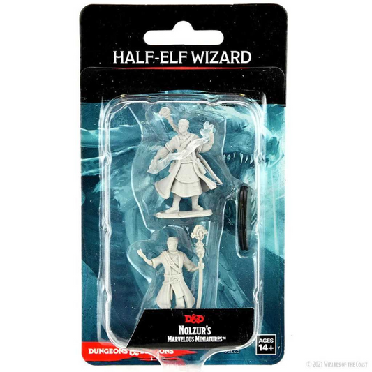 D&D Nolzur's Marvelous Miniatures: Half-Elf Wizard Male