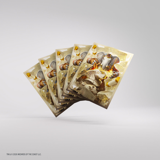 Gamegenic Magic: The Gathering Secrets of Strixhaven Premium Art Sleeves - Quintorius, History Chaser