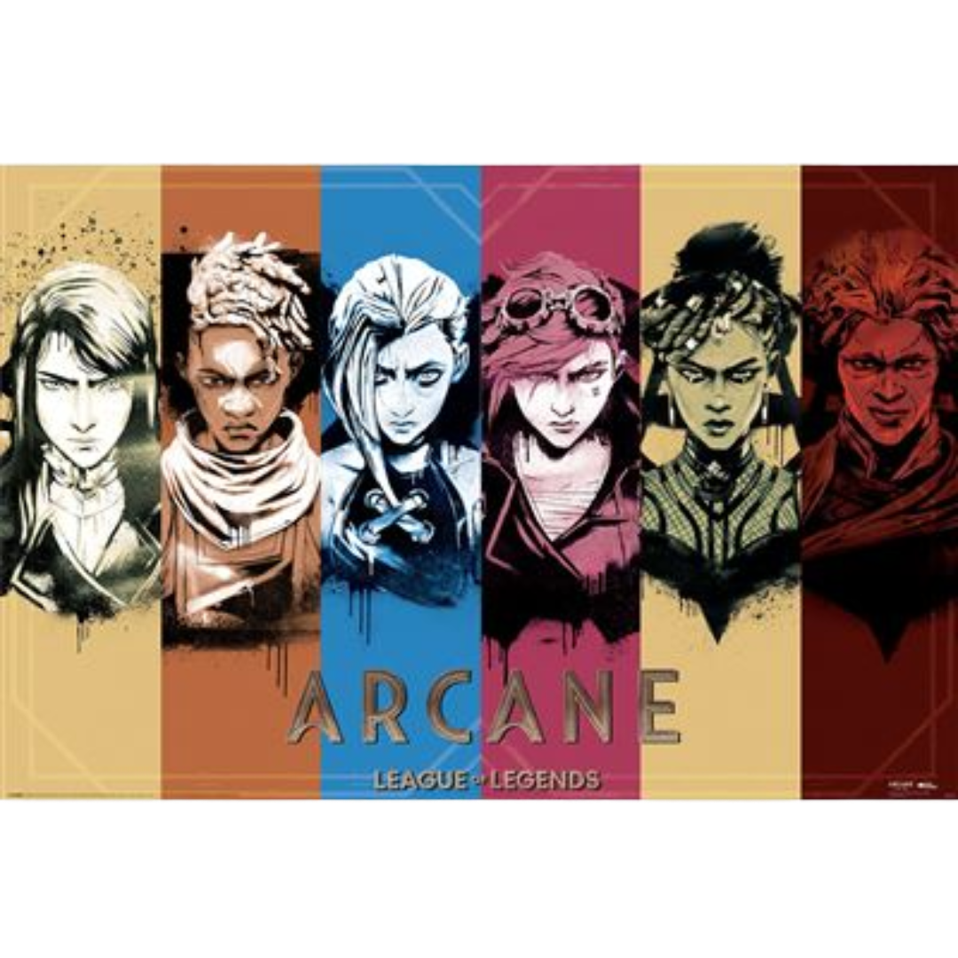 ARCANE (COLOURS) MAXI POSTER