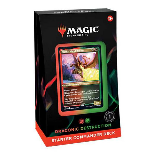 Magic: The Gathering - Evergreen Starter Commander Deck - Draconic Destruction
