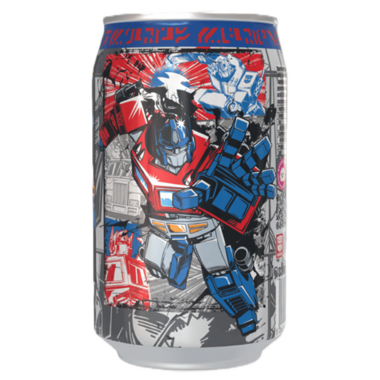 Transformers Optimus Primeberry - Strawberry Flavour Soda)